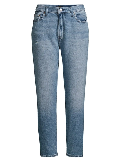 Shop Polo Ralph Lauren Avery Boyfriend Jeans In Light Indigo