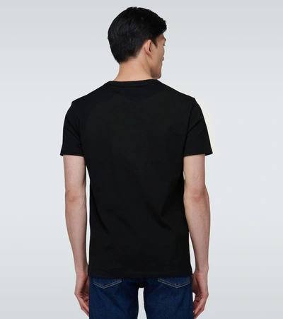Shop Alexander Mcqueen Skull Printed Cotton T-shirt In Black