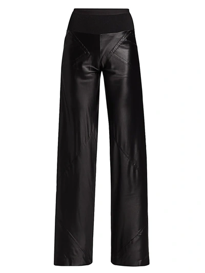 Shop Rick Owens Women's Bias Cut Pants In Black