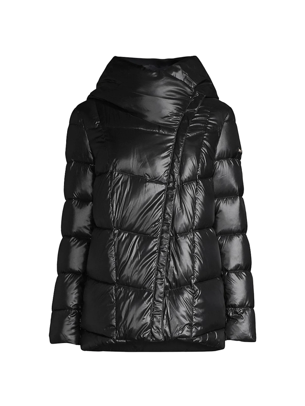 donna karan oversized puffer coat