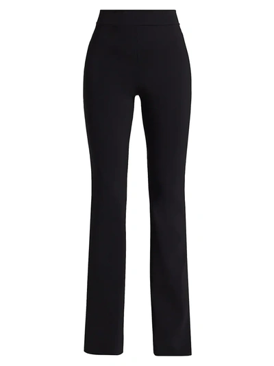 Shop Chiara Boni La Petite Robe Women's Venusette Wide-leg Pants In Black
