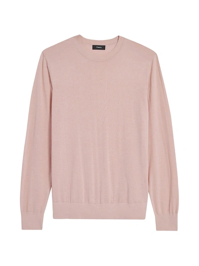 Shop Theory Wool Pullover Sweater In Russo