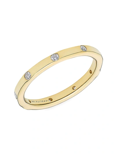 Shop Ippolita Women's Stardust 18k Yellow Gold & Diamond Ring
