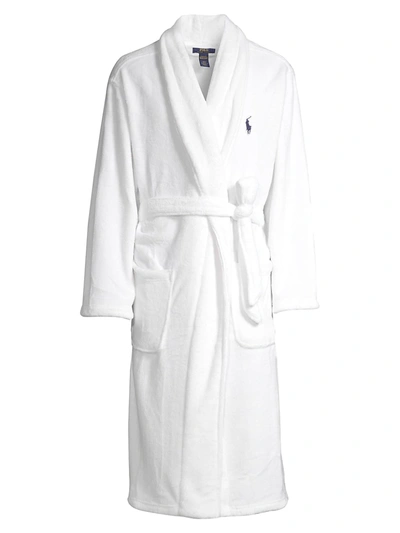 Polo Ralph Lauren Men's Sleepwear Soft Cotton Kimono Velour Robe - Macy's