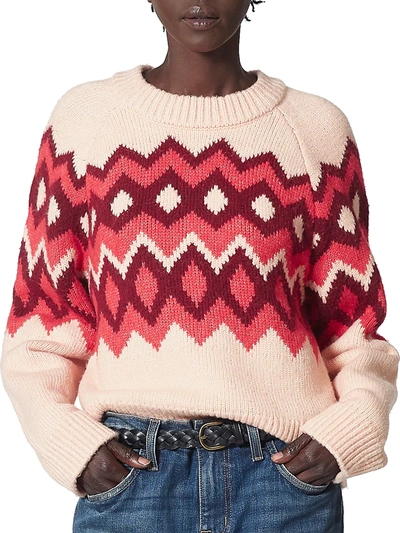 Shop Joie Nataly Tonal Knit Sweater In Pink Sand