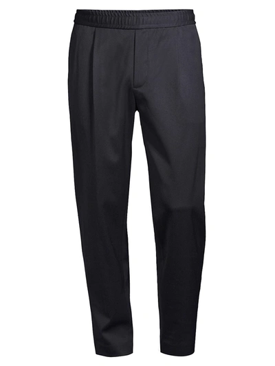 Shop Theory Men's Walter Wool-blend Tailored Pants In Baltic