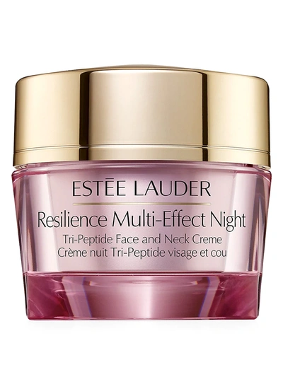 Shop Estée Lauder Women's Resilience Multi-effect Night Tri-peptide Face And Neck Moisturizer Creme In Size 1.7 Oz. & Under