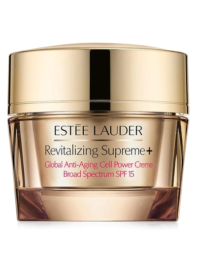 Shop Estée Lauder Women's Revitalizing Supreme+ Global Anti-aging Cell Power Moisturizer Creme Spf 15 In Size 2.5-3.4 Oz.