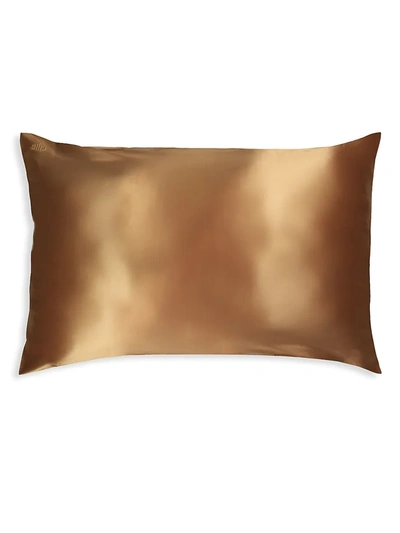 Shop Slip Women's Silk Pillowcase In Gold