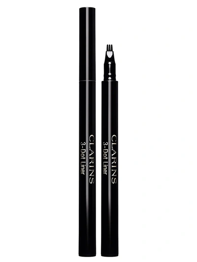 Shop Clarins Women's 3 Dot Long-lasting Liquid Eyeliner In Black