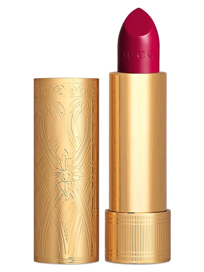 Shop Gucci Women's Rouge À Lèvres Satin Lipstick In Red