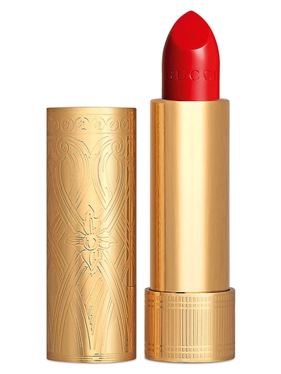 Shop Gucci Women's Rouge À Lèvres Satin Lipstick In Red