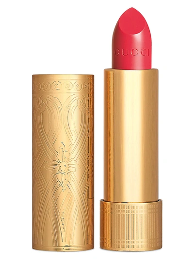 Shop Gucci Women's Rouge À Lèvres Satin Lipstick In Orange