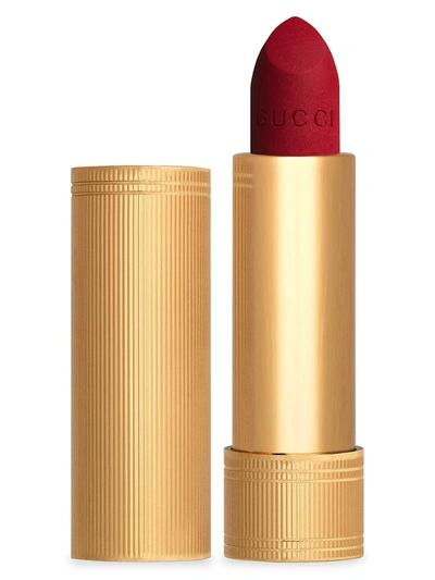 Shop Gucci Women's Rouges À Lèvres Mat Lipstick In Red