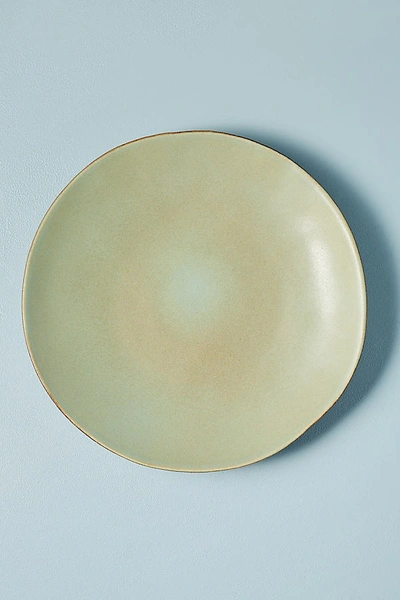Shop Anthropologie Levi Dinner Plates, Set Of 4 By  In Green Size S/4 Dinner