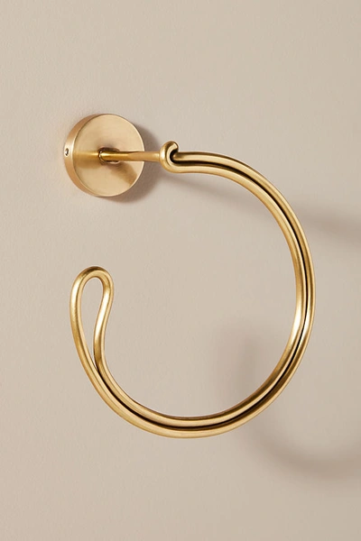 Shop Anthropologie Chambliss Towel Ring In Brown
