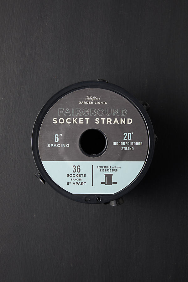 Terrain Stargazer Garden Lights Socket Strand