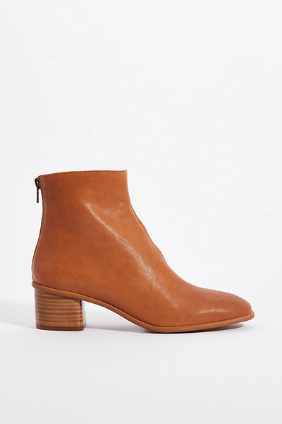 Shop Anthropologie Emmeline Ankle Boots In Yellow