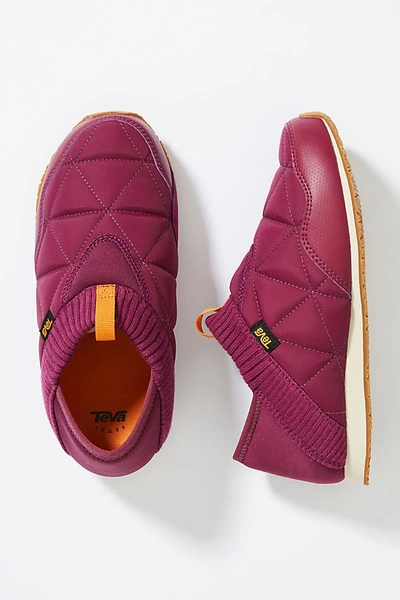 Shop Teva Ember Moc Sneakers In Purple