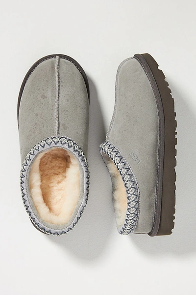 Shop Ugg Tasman Slippers In Grey
