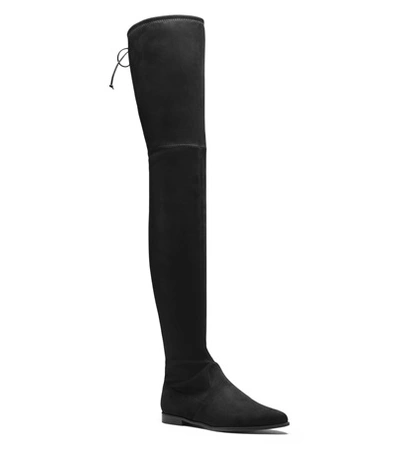 Shop Stuart Weitzman The Leggylady Boot In Noir Ultrastretch,a:noir Ultrastretch