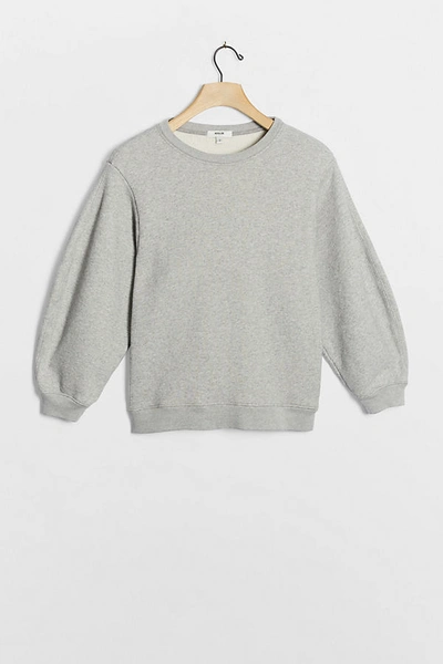 Shop Agolde Thora Sweatshirt In Grey