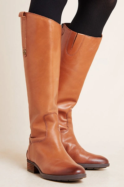 Shop Sam Edelman Penny Tall Boots In Brown