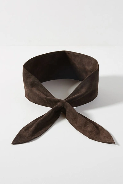 Shop Ada Remy Wrap Belt In Brown