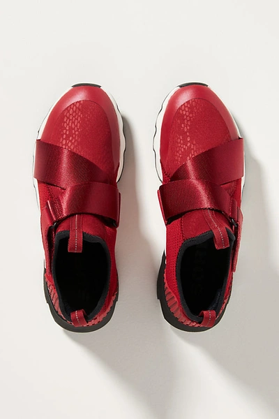 Shop Sorel Kinetic Sneakers In Red