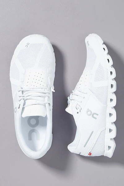 Shop On Cloud Running Sneakers In White