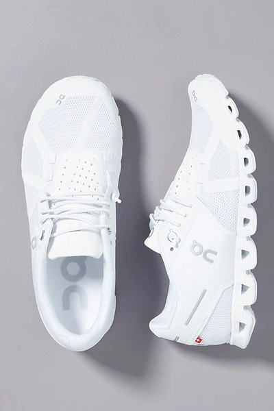 On Cloud 5 Running Shoe In White