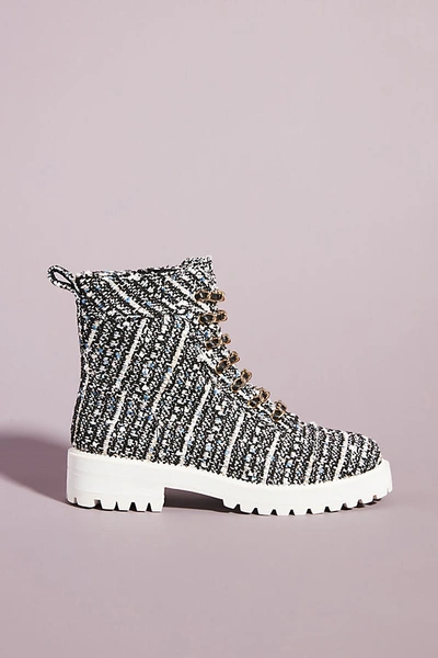 Shop Cecelia New York Chance Hiker Boots In Blue