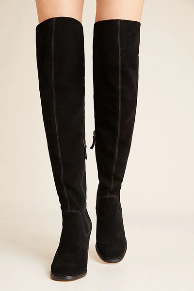 Shop Kelsi Dagger Brooklyn Logan Over-the-knee Boots In Black