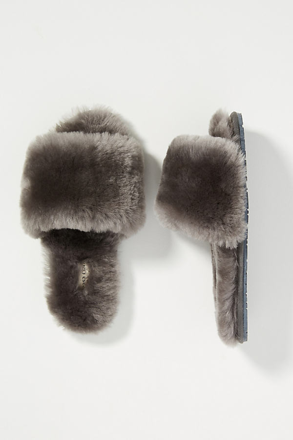 frankie shearling slippers