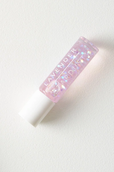 Shop Lavender Stardust Glitter Lip Gloss In Pink