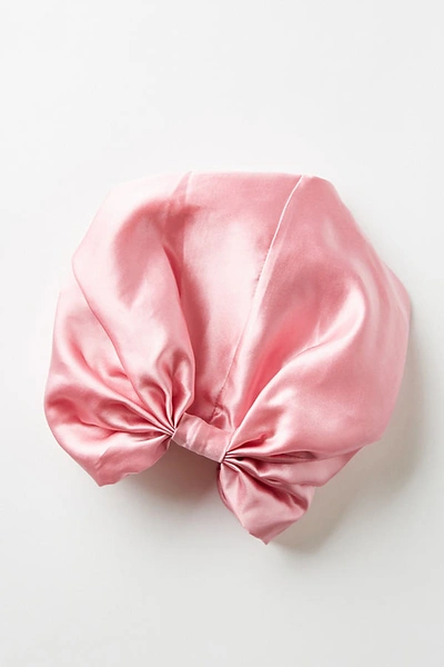 Shop Silke London Silk Hair Wrap In Pink