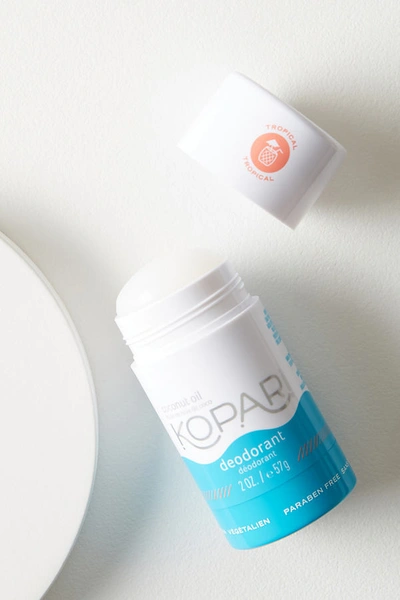 Shop Kopari Aluminum-free Tropical Deodorant In Blue