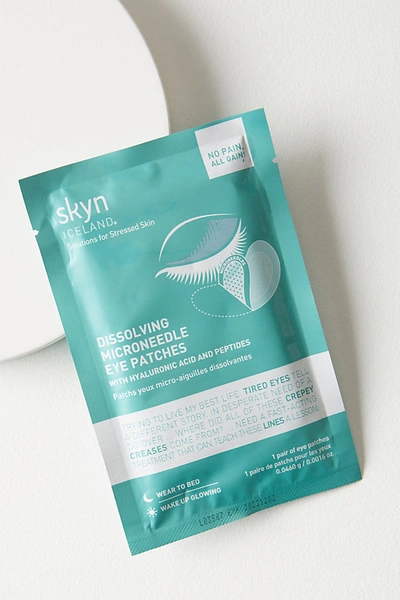 Shop Skyn Iceland Dissolving Microneedle Eye Patches In Green