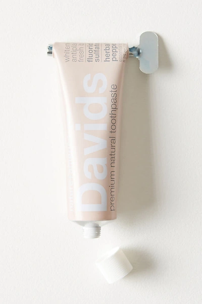 Shop Davids Herbal Citrus Mint Premium Natural Toothpaste In Pink