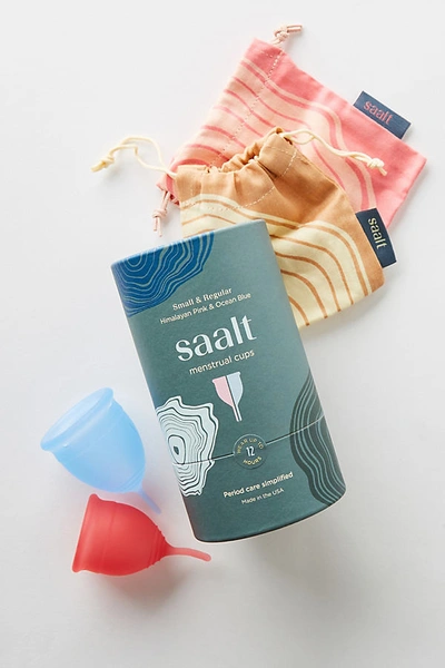 Shop Saalt Small + Regular Menstrual Cup Set In Assorted