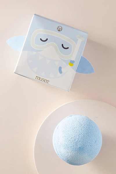 Shop Musée Musee Baby Shark Bath Bomb In Blue