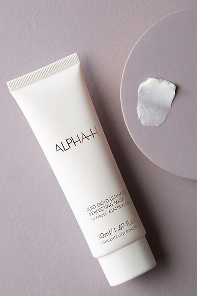 Shop Alpha-h Liquid Gold Ultimate Perfecting Mask With Ferulic & Lactic Acids In White