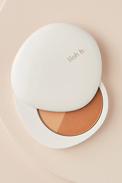 Shop Lilah B . Bronzed Beauty Bronzer Duo In White
