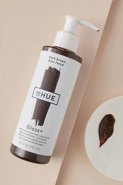 Shop Dphue Gloss+ Semi-permanent Hair Color & Deep Conditioner In Brown