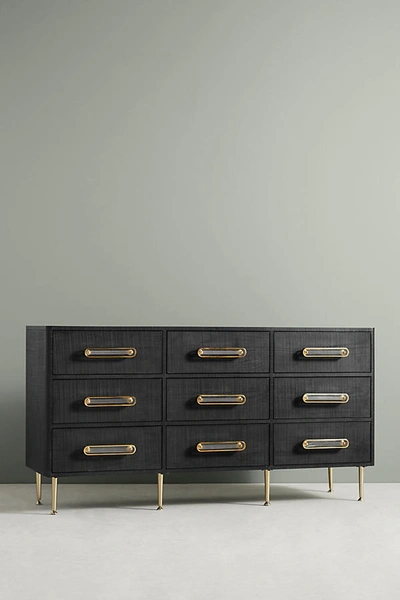 Shop Tracey Boyd Odetta Nine-drawer Dresser In Black