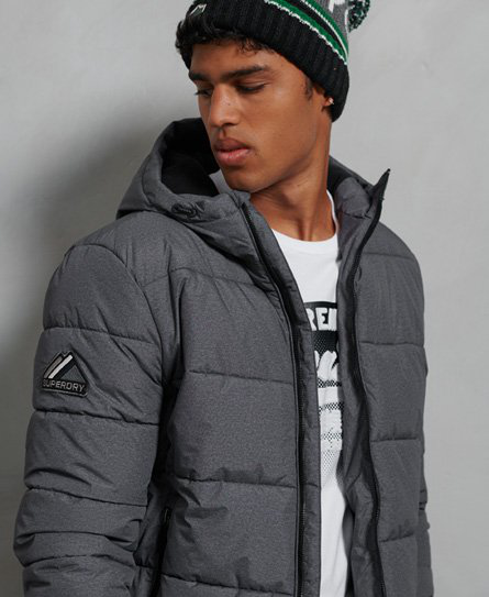 Superdry Sports Puffer Jacket In Black | ModeSens