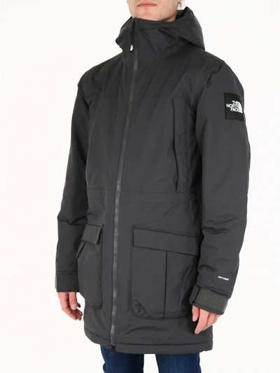 Shop The North Face Storm Peak Jacket Gray In Grey