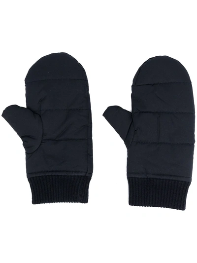Shop N•peal Padded Mittens In Blue