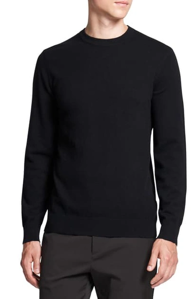 Shop Theory Hilles Cashmere Sweater In Black