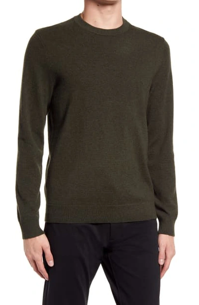 Shop Theory Hilles Cashmere Sweater In Grove Melange